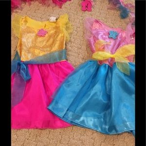 Fancy Nancy Dress up dresses and boas